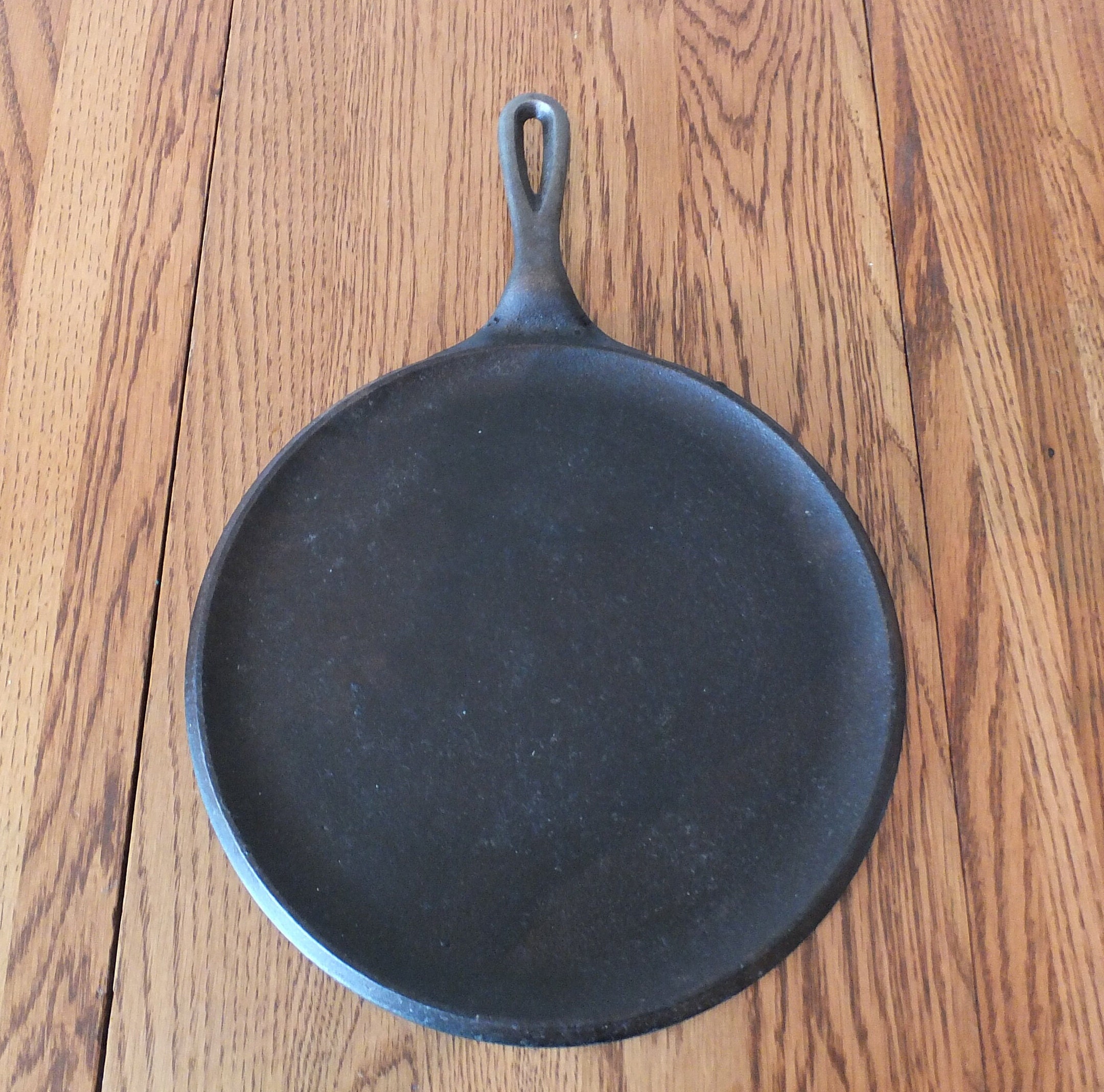 Cast Iron Lodge 9 NG Round Griddle Etsy UK