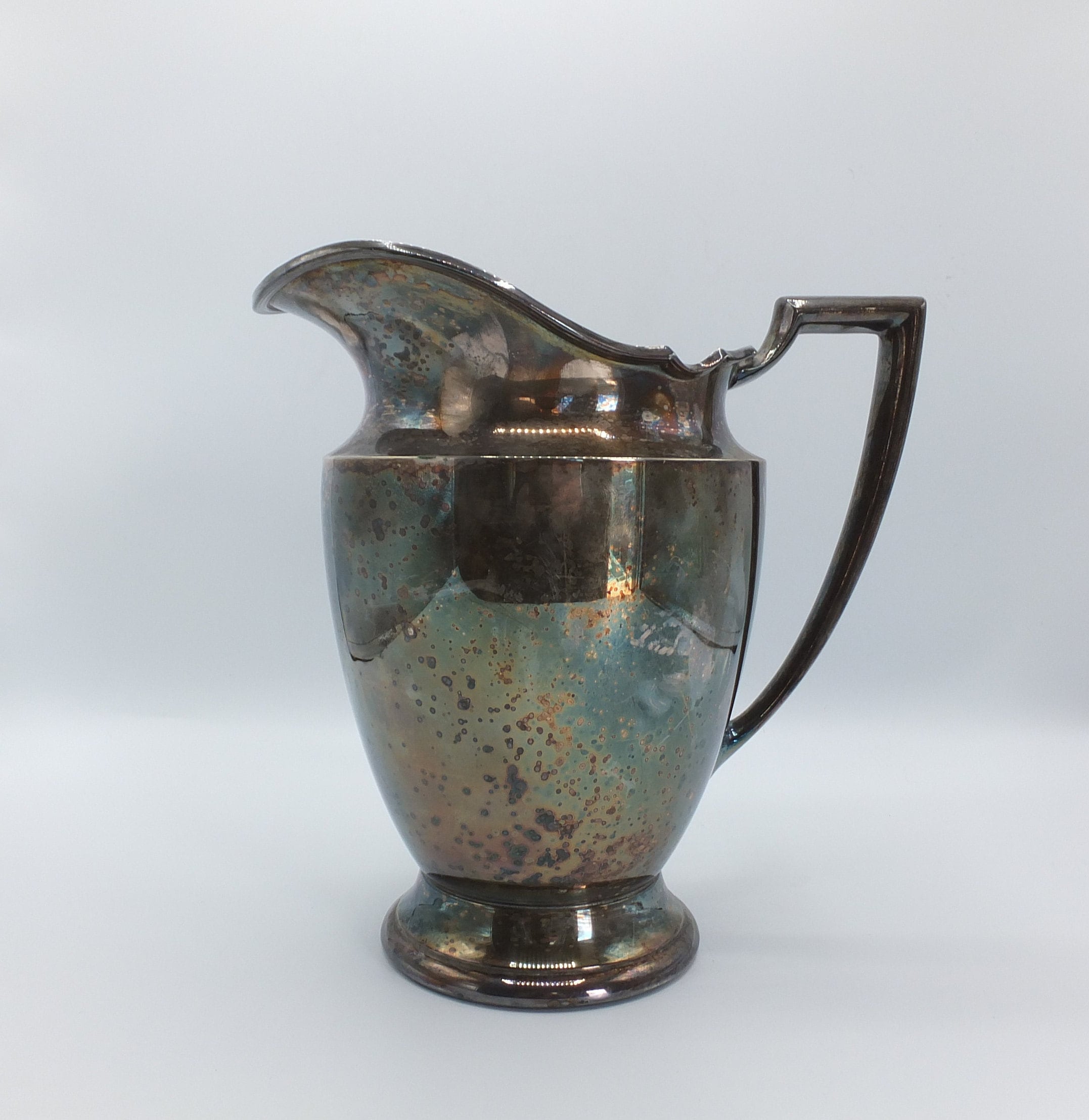 Wm Rogers Silver Plated Water Pitcher Washington Pattern # 1010 - Etsy Wm Rogers Silver Plated Water Pitcher Washington Pattern # 1010 - Etsy
