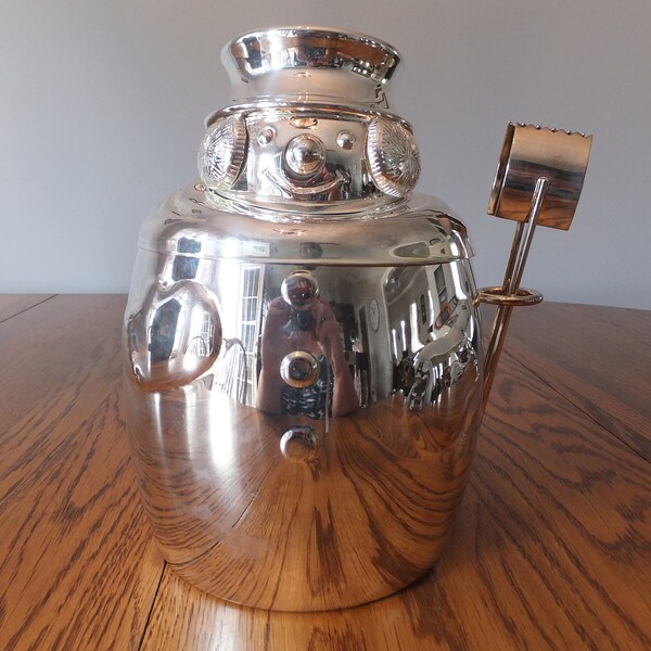 Silver Ice Bucket Etsy