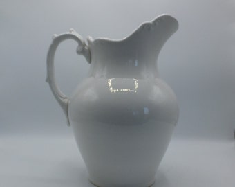 US Pottery Co Wellsville Water Pitcher / Vase