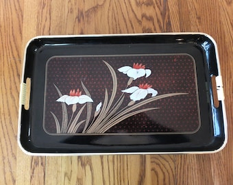 Vintage Apex Quality Japan Enameled Tray