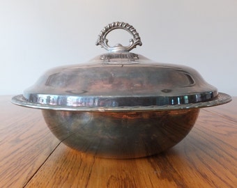 Wm Rogers Silverplate Casserole Dish