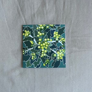 Illustration de plante Carte de vœux