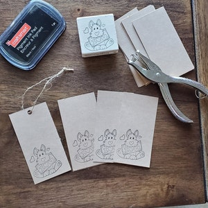 60 brązowych etykiet Kraft 2" x 4", Zwierzęta, etykieta Kraft, etykiety z podziękowaniami, puste etykiety Kraft, zawieszki na prezenty, klienci Etsy, miłośnicy zwierząt