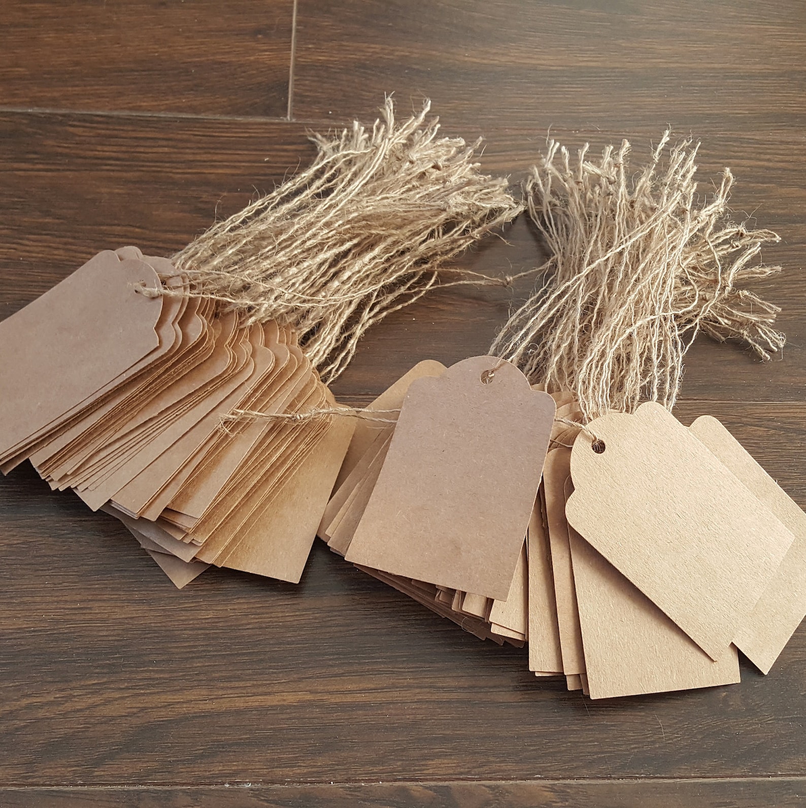 100 Brown Kraft Tags Small Kraft Tag Thank You Tags Kraft - Etsy