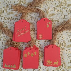 60 Xmas Kraft Tags, Christmas Kraft Tag, Merry Christmas tags, Handmade paint Xmas  Hang Tags, Gifts Labels, Etsy customers, Xmas Gifts Wrap