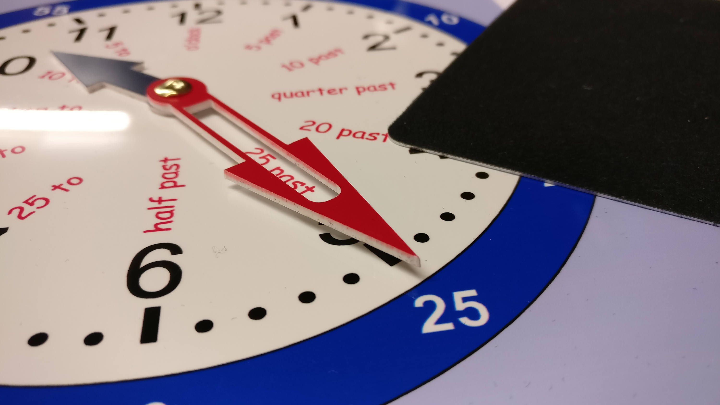 Educational 'tell the Time' Learning Clock - Etsy