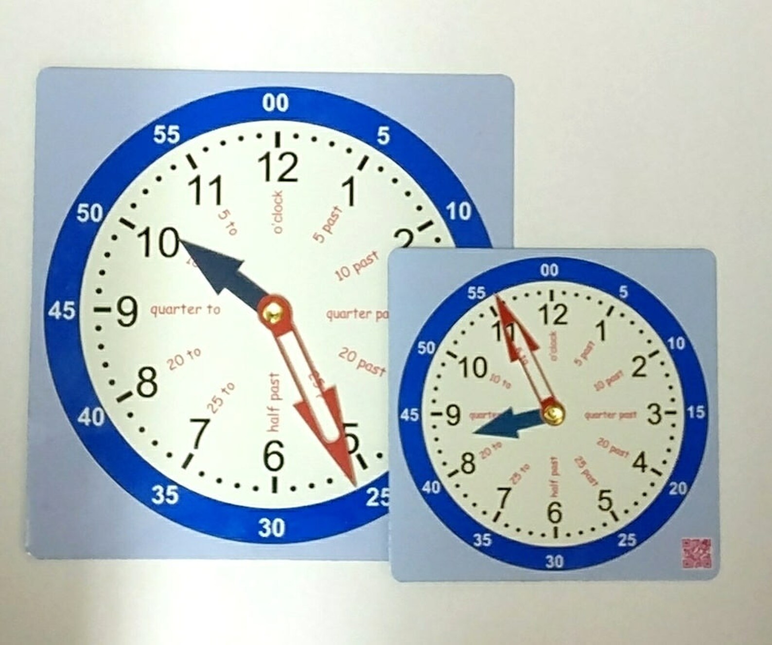 Educational 'tell the Time' Learning Clock - Etsy