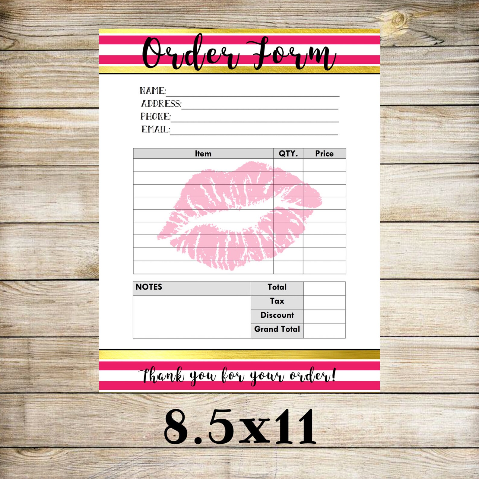 Lipsense Order Form, Lipsense Digital Download, Lipsense Digital Files ...