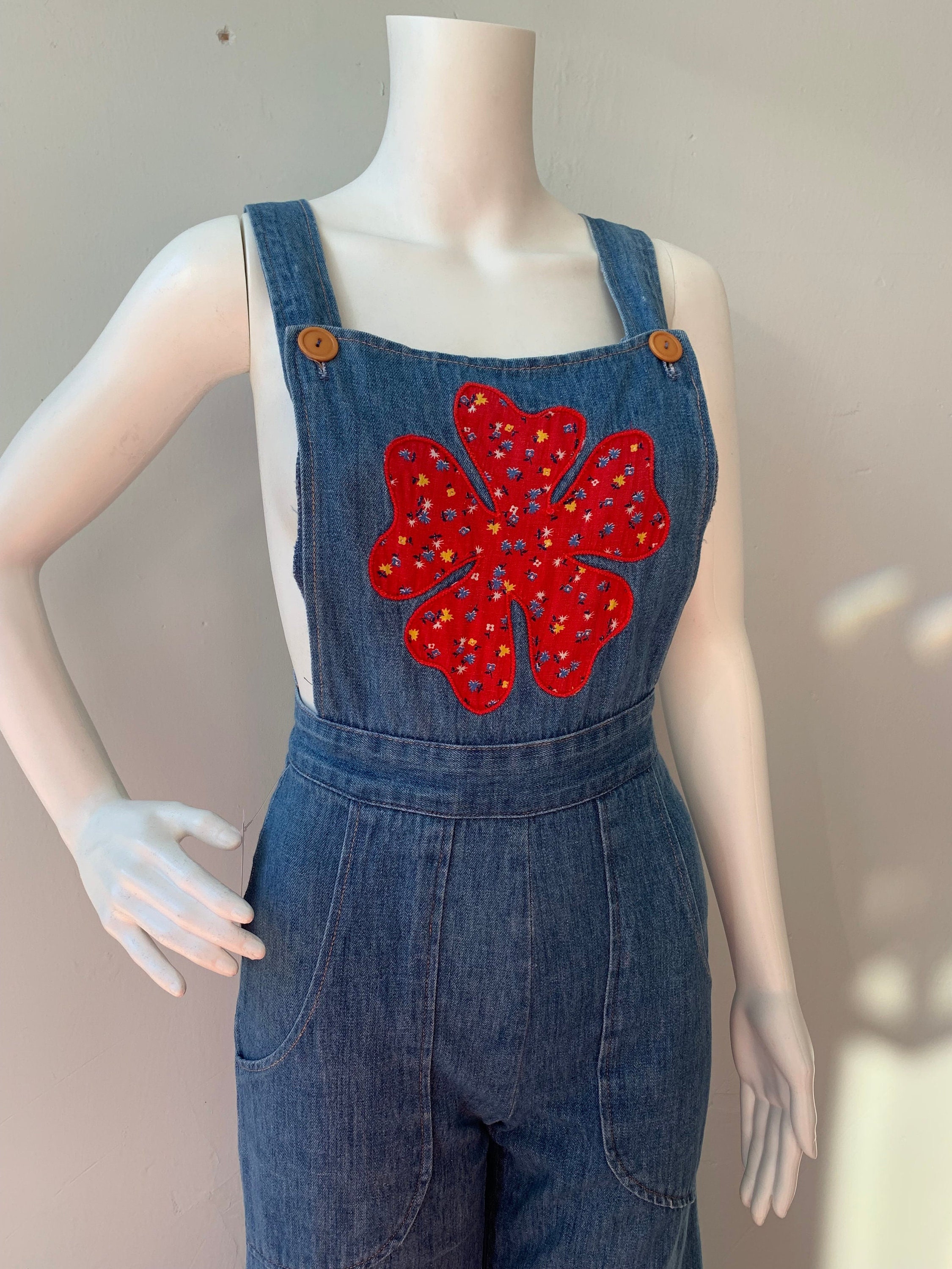 70s skirt store overalls