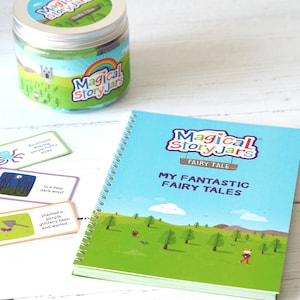 Coffret cadeau d'écriture d'histoires pour enfants - Ecrivez votre propre conte de fées