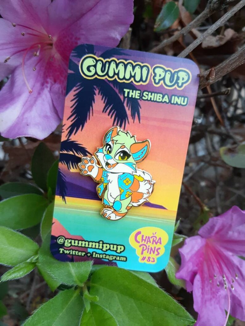 Gummi Pup CharaPins #83 Pin Bundle Argon the Bargon CharaPins #107