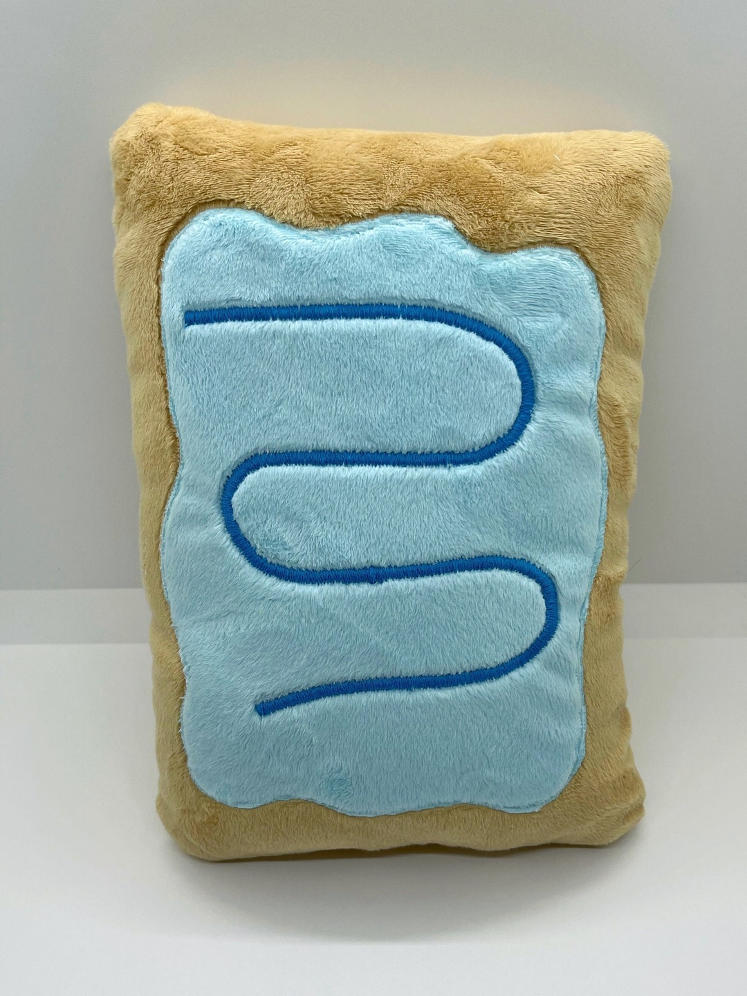 Blueberry Toaster Pastry Minky Plush Prop Etsy