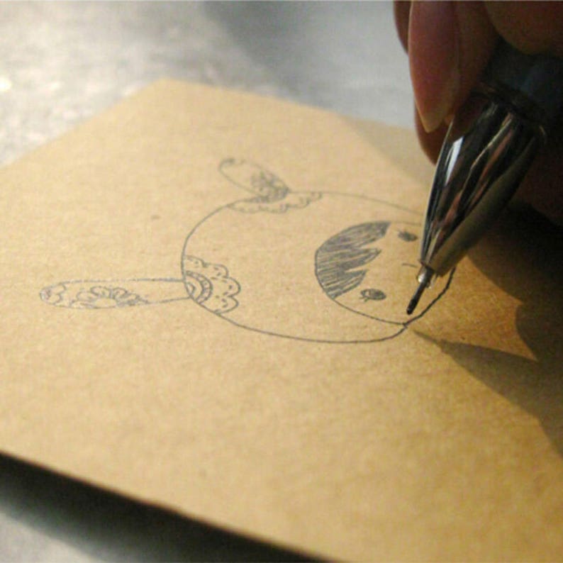 10 cm 20 pcslot DIY Vintage Retro Kraft Paper Postcards Blank Paper Greet Cards Korean Stationery 14.8