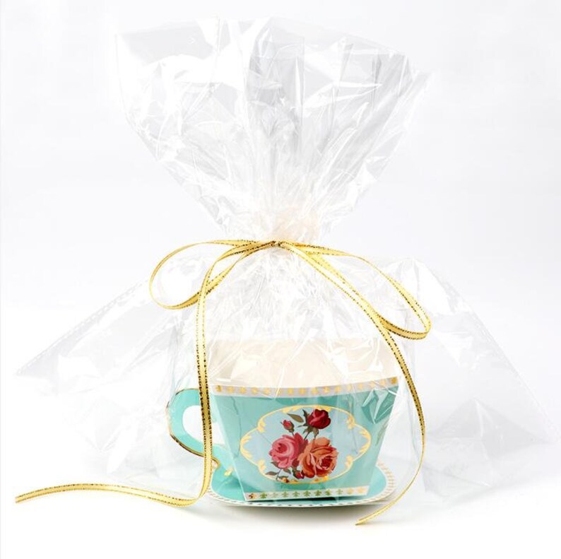 OurWarm 10Pcs Wedding Paper Candy Gift Box Teapot Candy Bag Gifts for Guest Baby Shower Birthday Wedding Favors Party Decoration