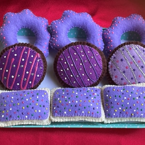Felt food,children toys,Play kitchen,Play food for kids,Toy food,Play cafe,Gift for kids,Kids bakery,Play shop,Imaginative play,photo props