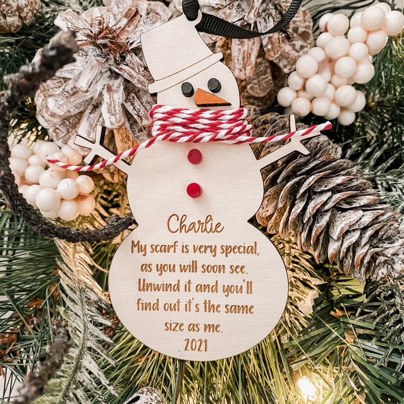 Keepsake child growth ornament ribbon height ornament etsy