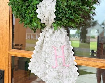 Floral Wreath Sash
