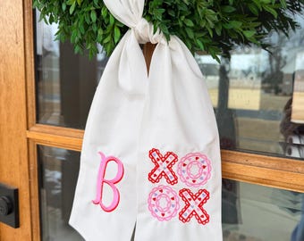 Valentine’s Day Wreath Sash