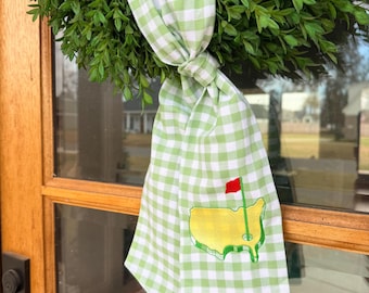 Masters Wreath Sash