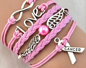 Breast Cancer awareness bracelet