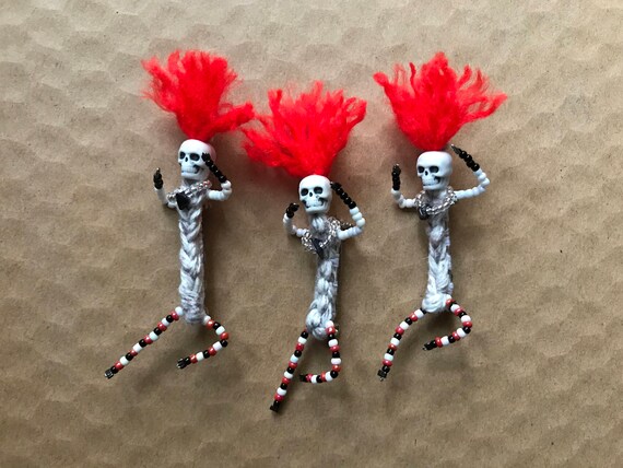 tiny skeleton toy