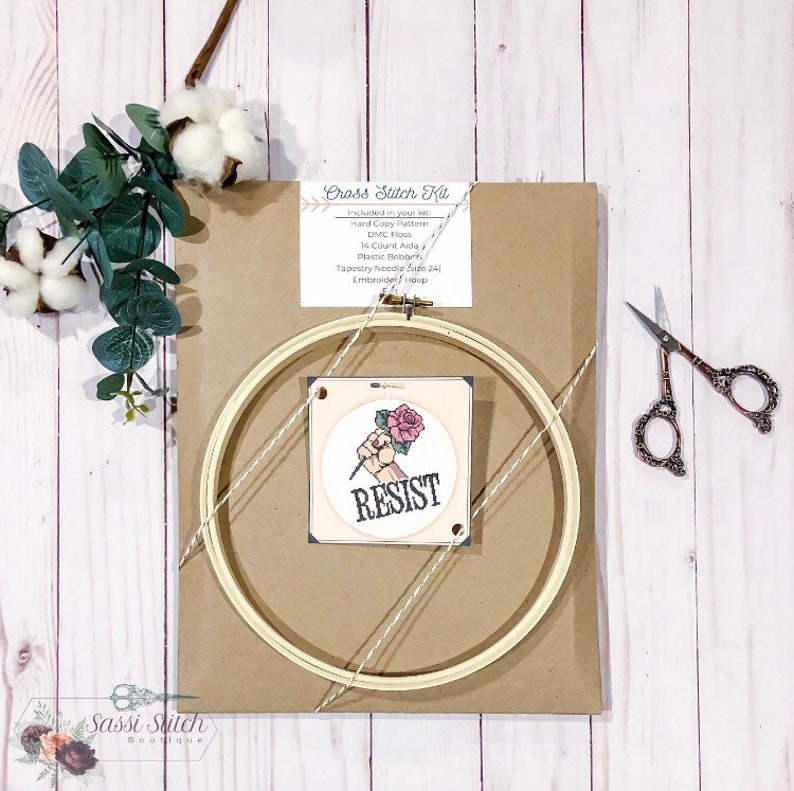Crafty Gifts Cross Stitch Kit: Vermont Blackwork Kit State Pride DIY Craft Kit Advanced Cross Stitch Kit