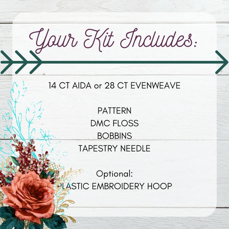 Crafty Gifts Cross Stitch Kit: Vermont Blackwork Kit State Pride DIY Craft Kit Advanced Cross Stitch Kit