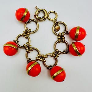 Jcrew Elegant Black and Red Bracelet Mens Two-Tone Black and Red Leather Stainless Steel Bracelet main image 4