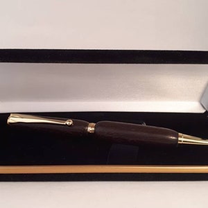 Indian palissander pen in presentatie doos