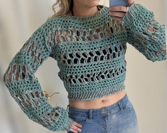 Heißwetter-Pullover