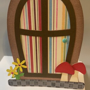 Garden Gnome House- Blank Note Card
