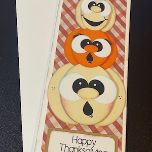 Pumpkin - Thanksgiving card