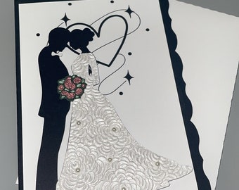 Pour toujours du bonheur - carte de mariage