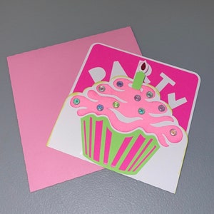Cupcake  - Birthday card