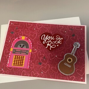 You rock - Valentine’s Day card
