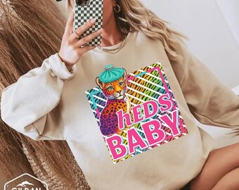 Sudadera de leopardo para bebé con síndrome de Down, cuello redondo con estética de los 90, regalo perfecto para cebras con síndrome de Down, enfermedad crónica, regalo acogedor con diseño de animal adorable.