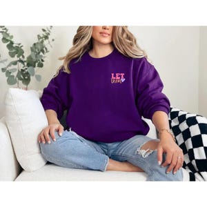 Sweat-shirt Laissez-les, sweat-shirt santé mentale, sweat-shirt anxiété drôle, chemise rétro prenez vos médicaments, sweat-shirt Happy Pills, pull traumatisme