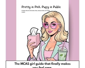 Libro "Guapa en público, hinchada en privado", Guía MCAS para mujeres, Autoayuda para enfermedades crónicas, Libro sobre la histamina