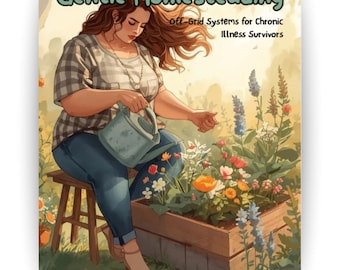 Agricultura ecológica: Sistemas fuera de la red para supervivientes de enfermedades crónicas / Guía de vida segura ante brotes / Libro sobre agricultura ecológica con bajo consumo de mano de obra