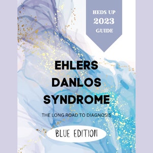 Ehlers Danlos Health Care Planner, Blue Edition, Medical Information Binder, Medical Binder Printable by HEDS Up , EDS, Hypermobile EDS