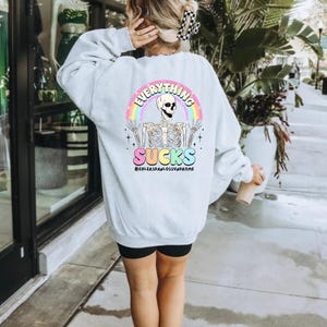 Ehlers Danlos Syndrome Unisex Sweatshirt, Chronic Illness EDS Jumper, Funny Crewneck Pullover, Awareness Gift Top, Spoonie Apparel