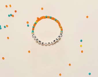Showgirl Era friendship bracelets