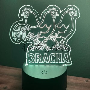 SKZ 3Racha Desk Lamp, Stray Kids Kpop Merch