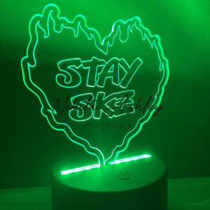 Stay SKZ Desk Lamp, Stray Kids Fanmade Merch