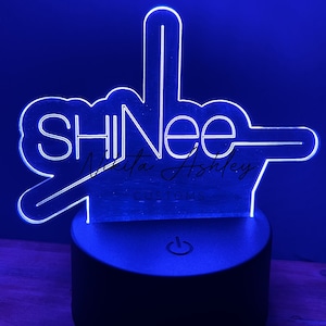 Shinee Desk Lamp, Kpop Merch