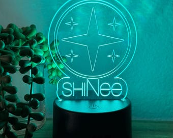 Shinee Circle Desk Lamp, Kpop Merch