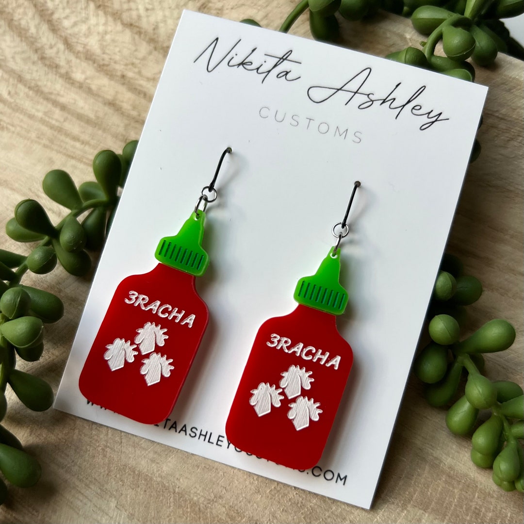 3racha Hot Sauce Acrylic Earrings, SKZ Stay Merch Etsy