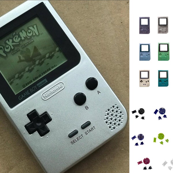 REFURBISHED Nintendo Game Boy Pocket GBP System MINT (Pick Your Console & Button Colors!)