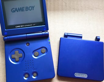 任天堂 ゲームボーイアドバンスSP コバルトブルー AGS-001 整備済品 +